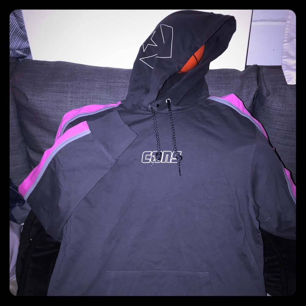Converse sweater with reflective details for SALE!